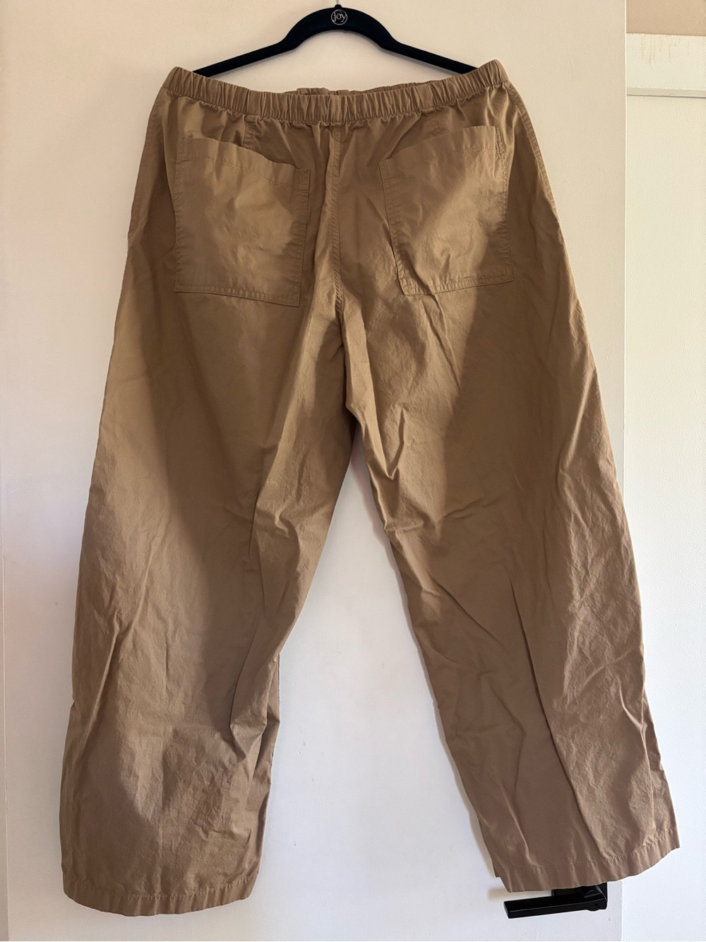 Buck Mason Parachute Poplin Pull-on Pants in Putty - Picture 3 of 3